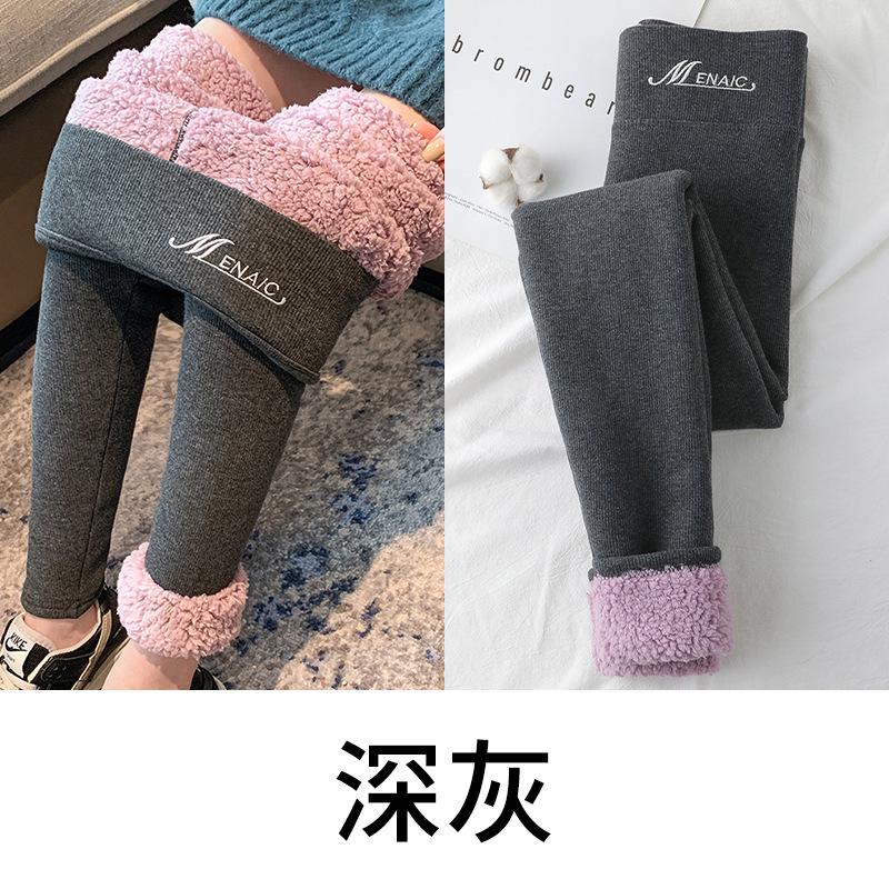 Women's Leggings Autumn and Winter Velvet Outer Wear Yiwu Muxin Clothing Small Foot Pencil Pants Cloud Velvet Thickened Cotton Pants
