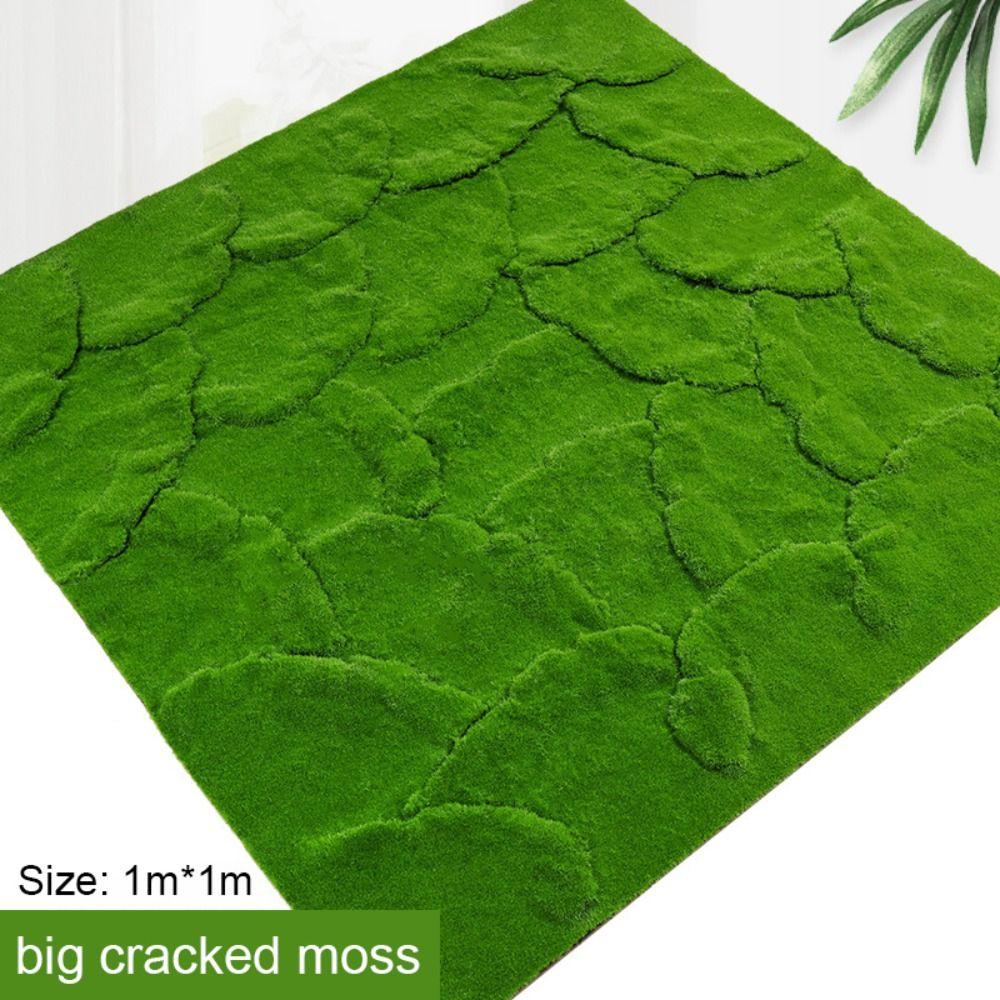 Landscap Wedding Decoration Floral Arrangements Fake Rock Moss Artificial Grass Artificial Plants