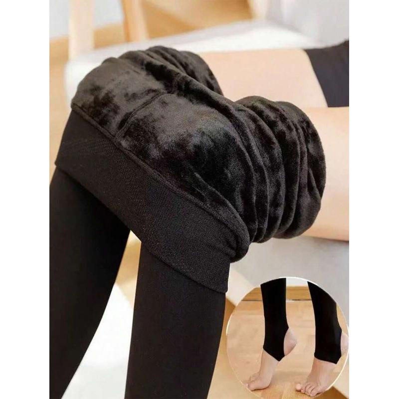 

99454 Pearl Fleece Warm Leggings S/M [40-70kg]