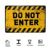 Metal Aluminum SignDanger High Voltage Electrical Shock HazardDanger Velociraptor ContainmentAluminum Sign For IndoorOutdoor