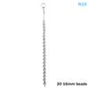 Crystal Glass Anal Massager Beads Inserted Plug BDSM Erotic Pull Beads Vaginal Balls Butt Plug Toys for Sensual Exploration