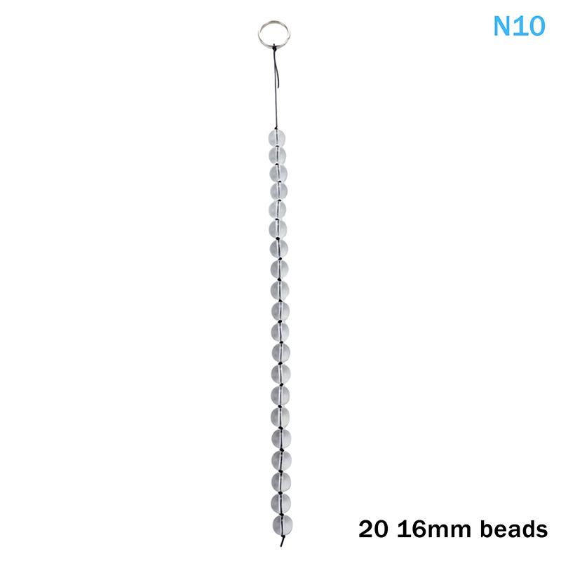 Crystal Glass Anal Massager Beads Inserted Plug BDSM Erotic Pull Beads Vaginal Balls Butt Plug Toys for Sensual Exploration