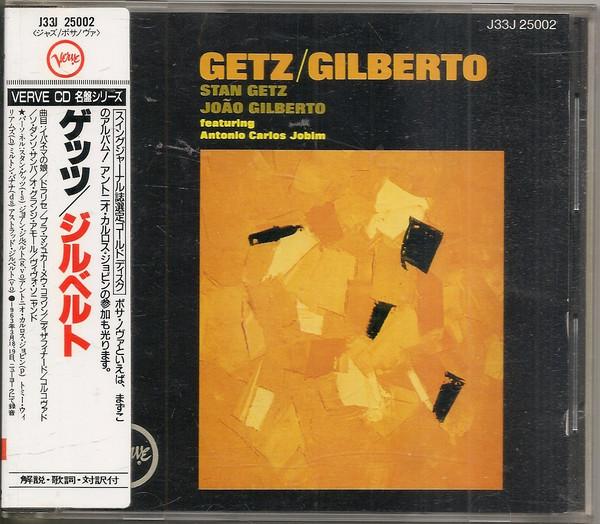 CD STAN GETZ, JOAO GILBERTO - Getz / Gilberto J33J25002 VERVE 1987 Japan Jazz Used