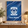 Warrington Wolves Custom Name Text 5D Diamond Painting Kit DIY Full Drill Diamond Art Decoration