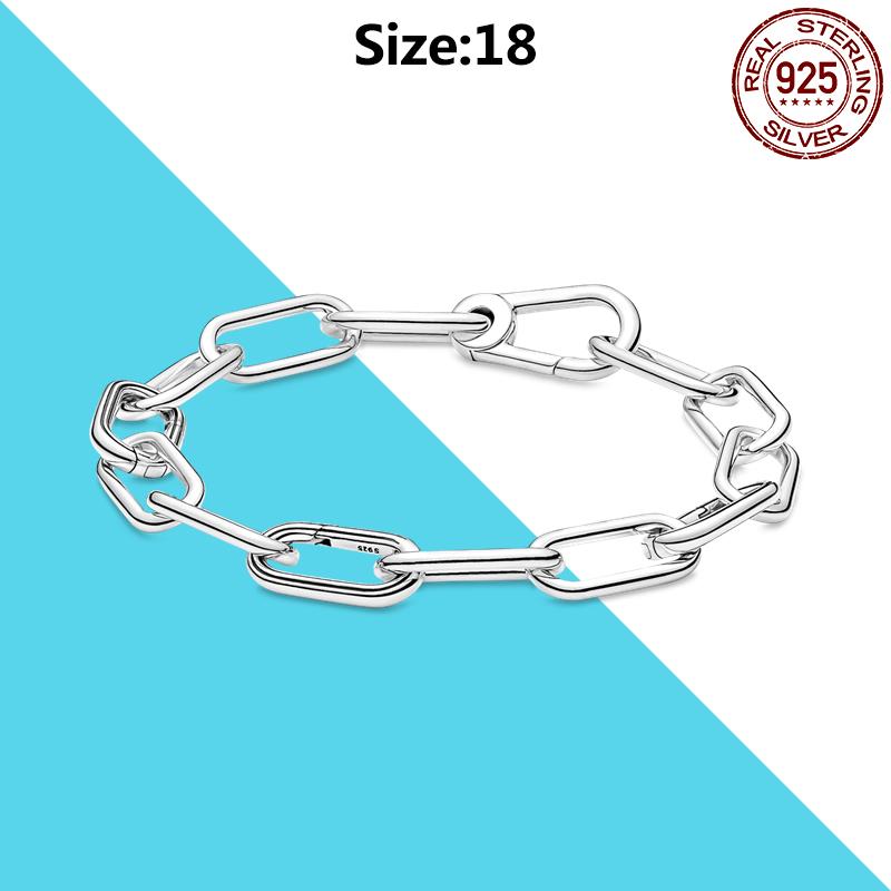 925 Silver Me Series Eye Medallion Pendant Charms for Bracelet Necklace DIY Link Earring Styling Two-ring Connector Jewelry