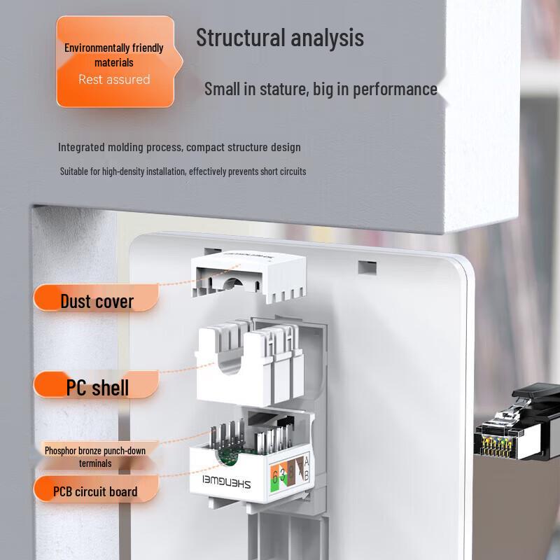 Shengwei SIM-501 RJ45 Cat5e 100Mbps Network Module