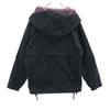 unused VAST222 18AW made in Japan Side zip Anorak Parker 2 black Men's Used