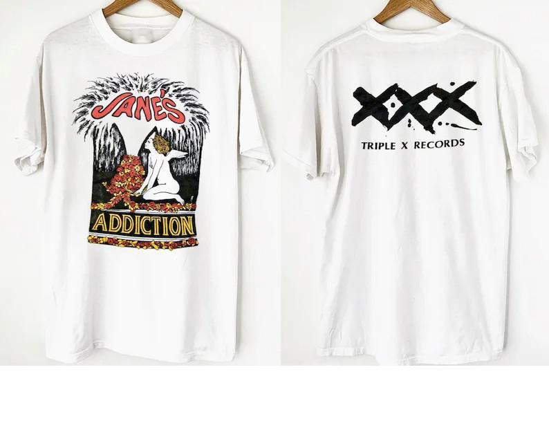 1987 Jane’s Addiction Triple X Record Album Promo T-Shirt XXL