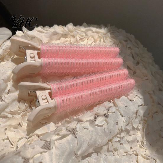 Labor-saving 2 Pcs Hair Volumizing Clips Heatless Seamless Instant Increase Fluffy Volume DIY Puffy Non-electric Curlers Styling Tool
