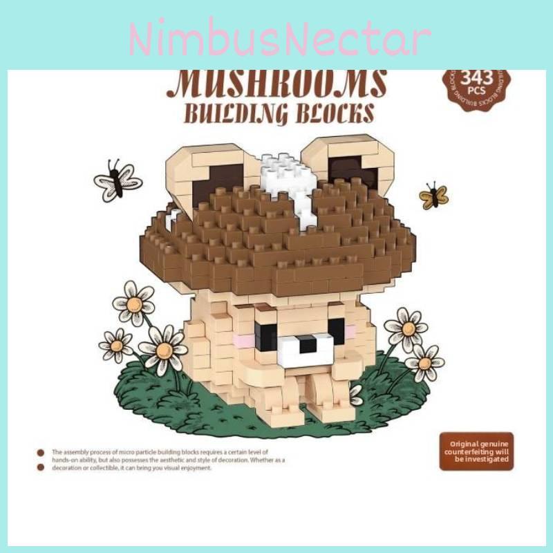 Pilz Bausteine Set Mit Abs Kunststoff Für Kinder Diy Kreatives Spiel Geschenk
