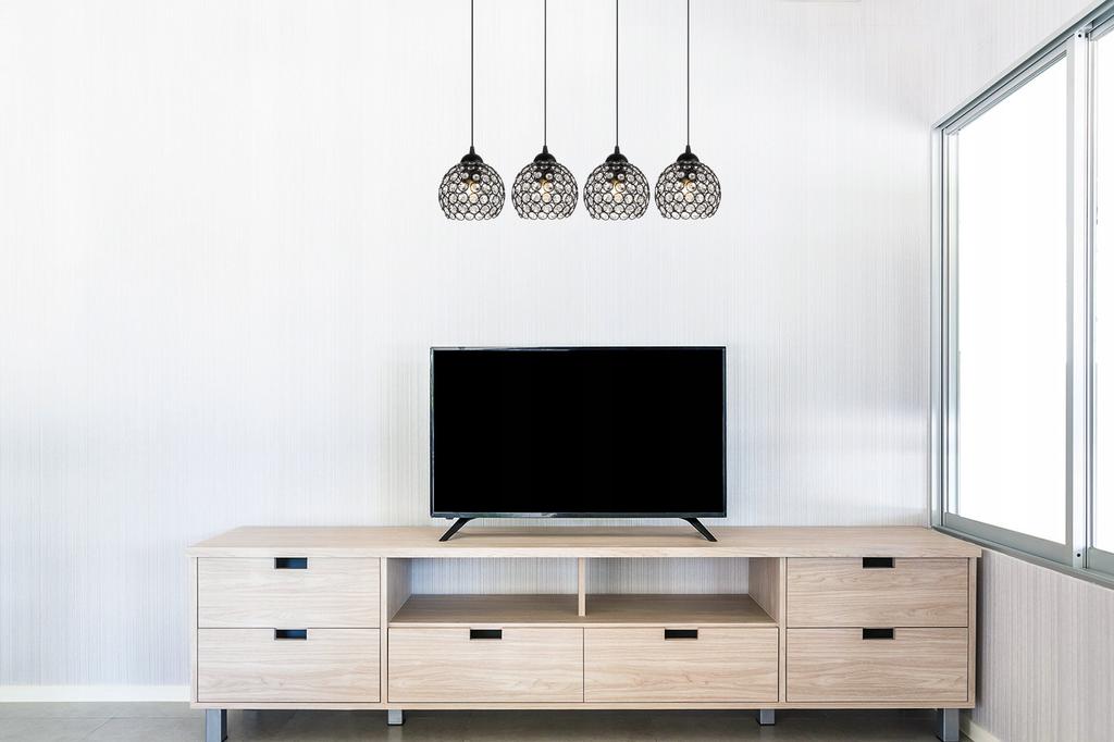 HANGING LAMP CHANDELIER CEILING LED CRYSTAL