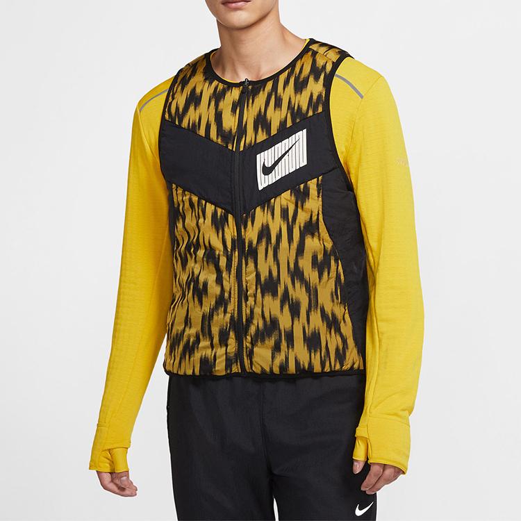 Nike Aerolayer Wild Run Running Vest Men Tops Black CU6059-010