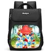 Smurf Anime Backpack Student Schoolbag Computer Bag