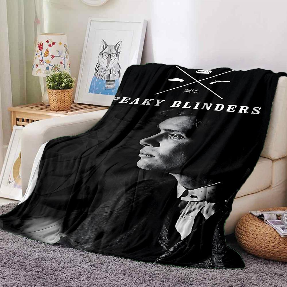 

1pc Peaky Blinders Soft Warm Throw for Home, Office, Trave, All-Season Cozy Bedding Gift, Office Cozy Accessory 1022 80cmx120cm(31inx47in)