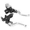 1 Pair 7/8"(22mm) Universal Motorcycle Brake Clutch Master Cylinder Reservoir Levers Universal Master Cylinder Levers