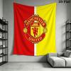 Man Utd L Wall Hanging Printed Fabric Blanket Decorative Tapestries for Bedroom Living Room Home Decor