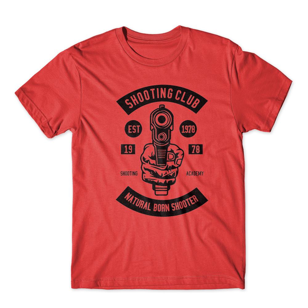 

Shooting Club T-Shirt 100% Cotton Premium Tee New 4XL