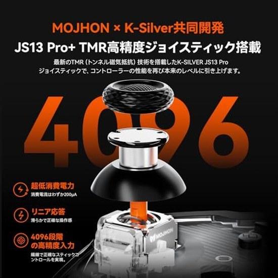 BIGBIG WON Storm (Gale 2) Controller 2000Hz High Polling Rate JS13 Pro+ TMR Joystick Equipped 4 Back Buttons (Micro Switch x2 + Mechanical x2)2-Stage