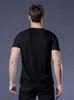 Men's European Size Bird's Eye Knit T-Shirt Set - Plain, Breathable, Quick-Dry, Short Sleeve, Round Neck, 3 Pieces
