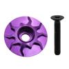 Corrosions Resistant Bicycles Stem Cover Headset Caps Dustproof Headset Caps for Professional Cyclists and Enthusiasts