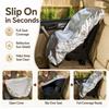 Slip on Fit Kids Car Seat Cover Full Coverage Protective Case Easy to Use Shell  Car Travel