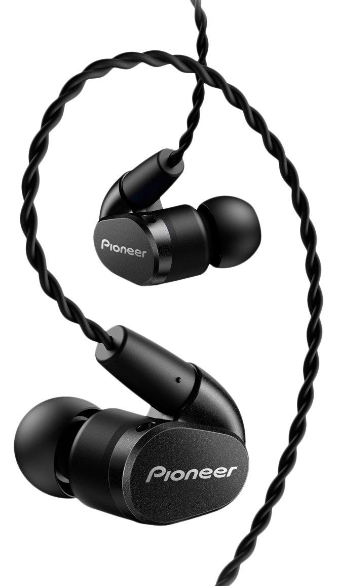 

PIONEER Ергономічні Чорні Високороздільні Внутрішньоканальні Навушники Без Заплутування, SE-CH5T(К) чорний