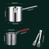 Kitchen Anti-Splash Deep Frying Pot Versatile Large Capacity Kitchen Pot For Camping