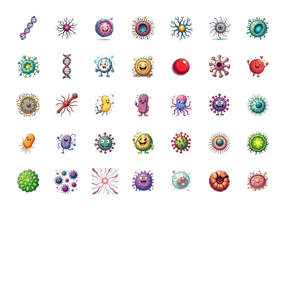 35pcs-100pcs Decals Cute Stationery Stickers Funny Stickers Stickers For Suitcase Laptop