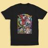 Dandadan Momo Okarun T-Shirt Anime Graphic Tee Unisex Black Cotton S-5XL