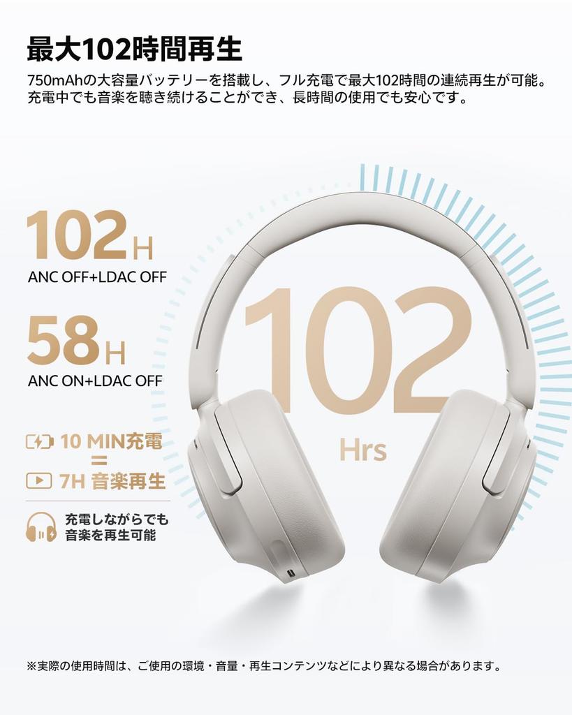 Award H3S Wireless Bluetooth Noise 56dB Noise Spatial Up To 102 Hours Continuous Ambient Sound Clear Multipoint Comfortable Dedicated App White