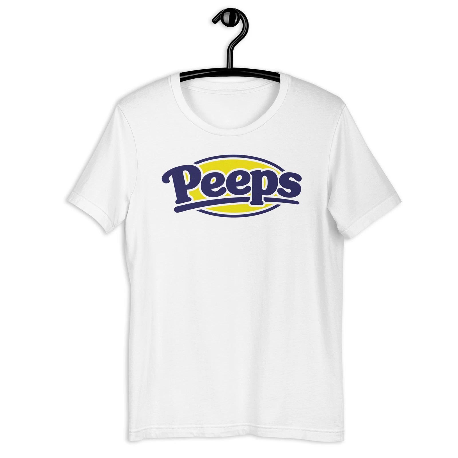 MARSHMALLOW PEEPS LOGO T-shirt FUNNY AMERICAN UNISEX Tee S-5XL 4XL