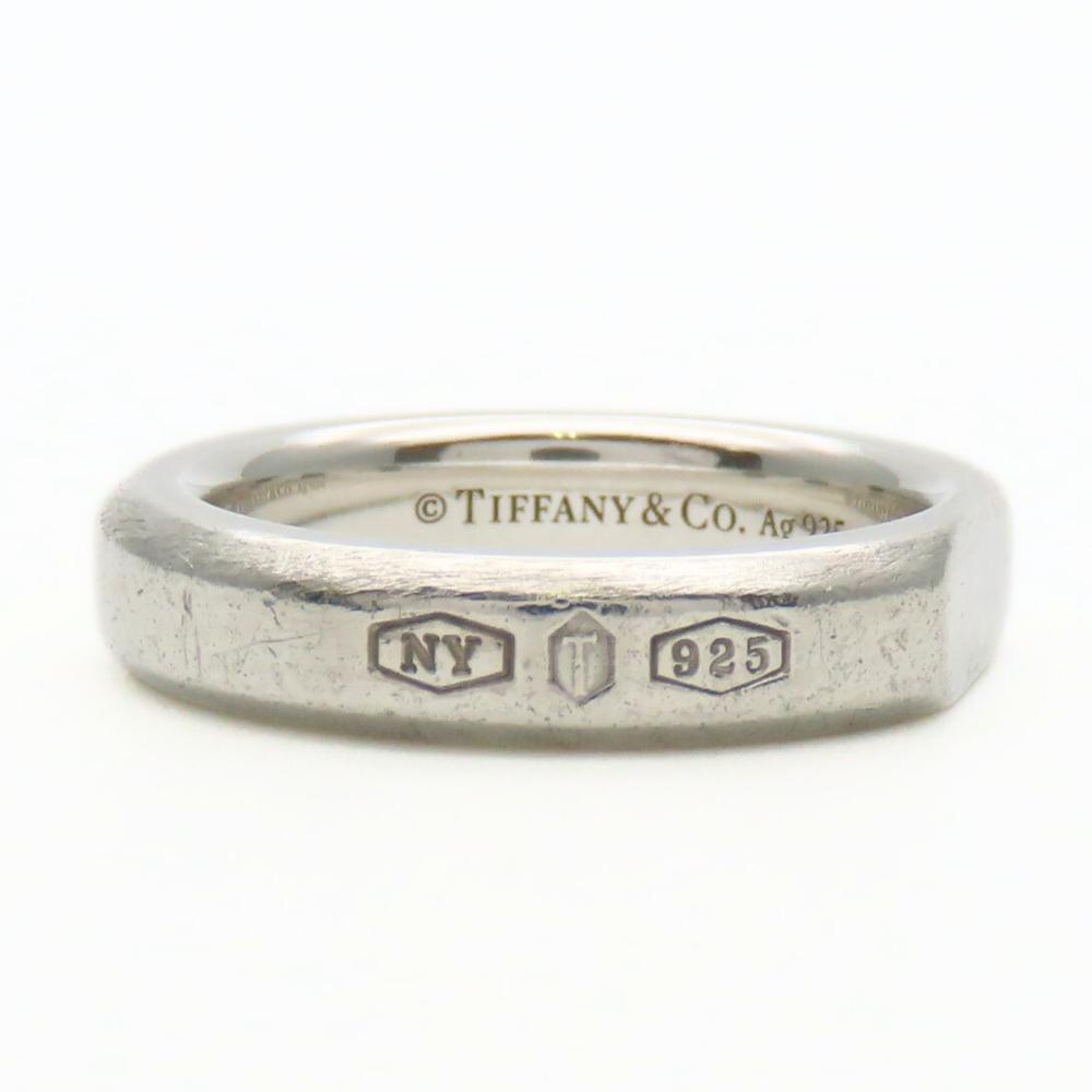 Used TIFFANY&Co. Ring Makers Narrow EU#49 Silver925 5.1g Silver Accessories