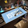 Football Messi Gaming Mouse Pad Keyboard Mat HD Print Desk Pad Non-Slip Rubber Bottom Office Desk Accessory