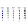 20 Stück 70mm 83mm Golf-Tees Golf-Stütz-Tees für Weitschläge Kunststoff-Schlag-Golf-Basis Geringer Widerstand Golf-Tees