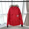 Goose down jacket Canadian men's and women's expedition down jacket thickened couple's clothing Parker