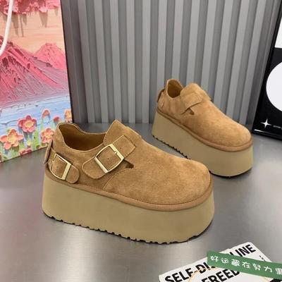 Im Herbst 2024 Der meistverkaufte neue Slipper-Stil mit dicker Sohle Alle Muffins zur Vergrößerung von Damen-Einzelschuhen