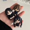   K-On Machibouke Series Mio Akiyama Azusa Nakano Cute Kneeling Pose Desktop Decor Anime Fans Collectible Gift