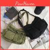 Messenger Capacity Large Canvas Shoulder Bag Workwear Style Literary And Leisure Design