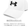 UNDER ARMOUR UA Blitzing Men's Adjustable Cap Hat Lightweight Stretch Baseball Cap with HeatGear Sweatband Size L Black White