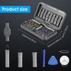 Ratchet Screwdriver Set 42in1 Comfort Non Slip Handle Precise Engagement Magnetic Repair Tool Kit for Computer Furniture Bicycle