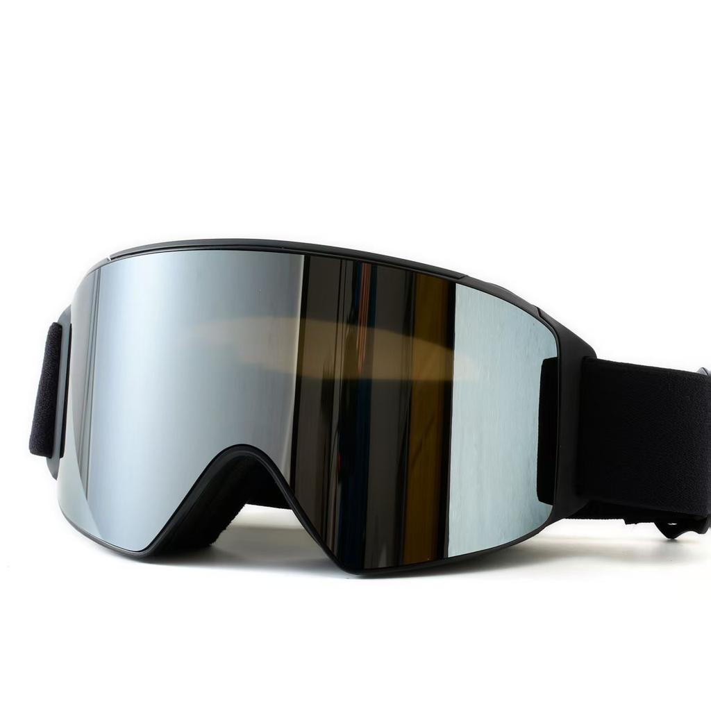 New magnetic ski goggles with double-layer anti-fog and UV protection, preventing snow blindness REVO Zengxi Kaka Myopia Ski Goggles