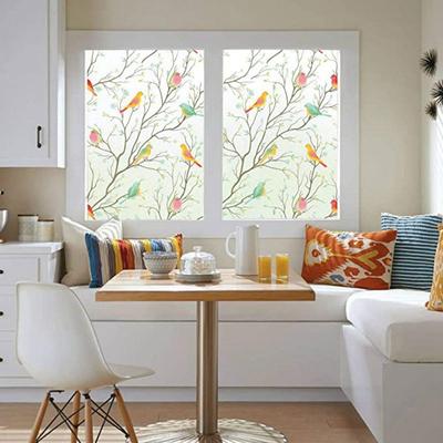 Fensteraufkleber Dekorativ Dekorativer Glasfilm Fensterfolie Statischer Aufkleber Fensteraufkleber
