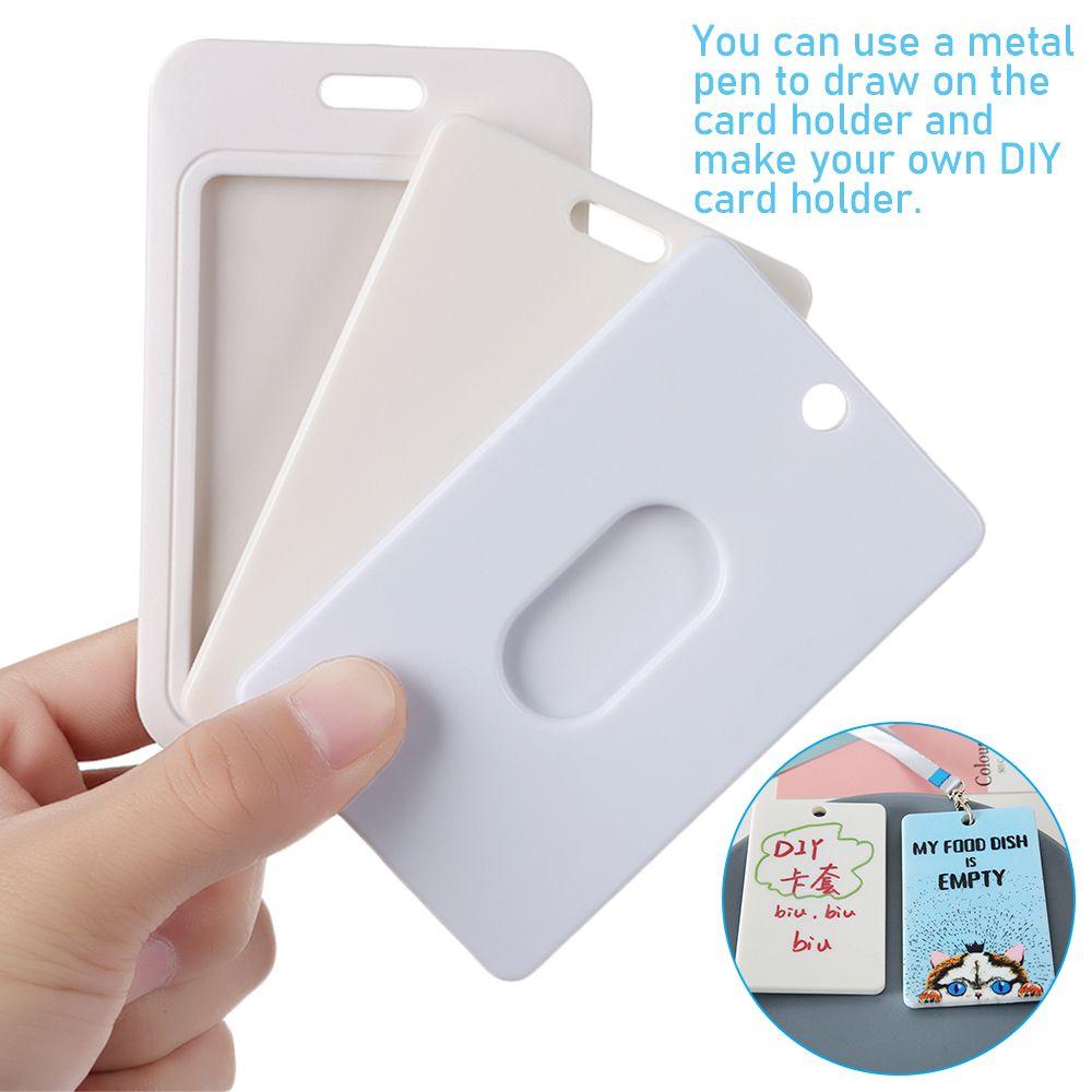 

Чехол для багажной бирки для офиса и школы, держатель для бейджа «сделай сам», держатель для банковских кредитных карт, держатель для карт, удостоверение личности, деловой чехол