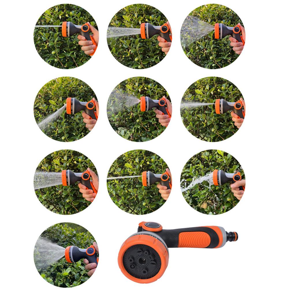 Bewässerungspistole Multifunktions- Gartenschlauchsprinkler 10 Funktionen Hochdruck-Schlauchdüse Für Gartenbewässerung Autowäsche Reinigung