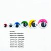50/100pcs/bag with Eyelashes Dolls Activity Eyes 3D Wiggling Moving Eyes