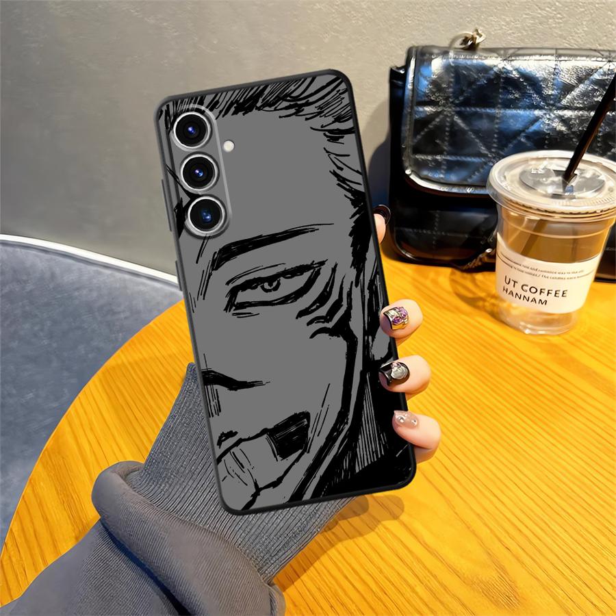 Anime Back Phone Cover Case for Samsung Galaxy A35 A41 A16 A21s A54 A71 A72 A73 A22 A23 A14 A15 A33 A34 A51 A52 A24 A31 A12 A13