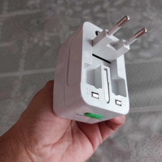 Travel Adapter Powerful Safe Charging Mini Size EU UK US AU Universal Power Converter for Phone