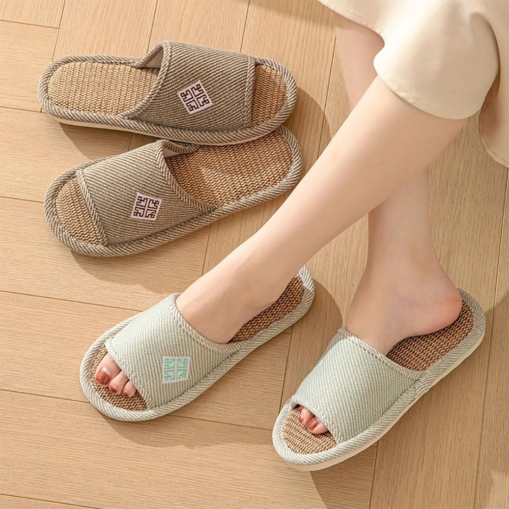 CHFUDUO Indoor Set of and Nordic for and Room Slippers for Rooms and Unisex Japanese Shoe Slippers, 4, Spring, Summer, Autumn, Style, Guests, Women's