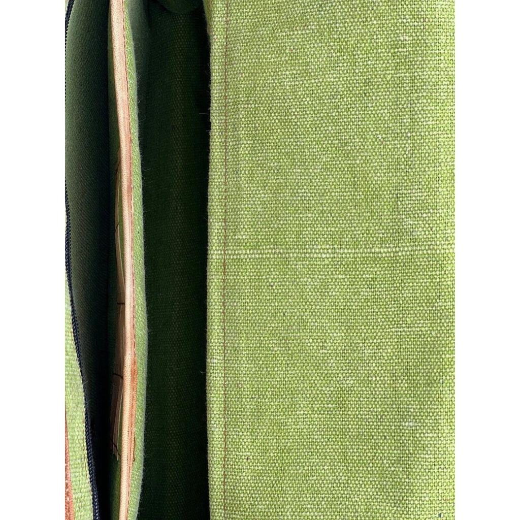 Handmade Men's Practical Leather Vintage Laptop Messenger Briefcase Bag Satchel