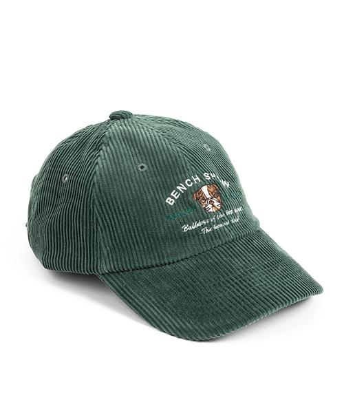 Waildeubeuligseu Corduroy Kennel Club Cap (Green)